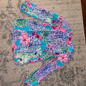 Lilly Pulitzer silk top, never worn